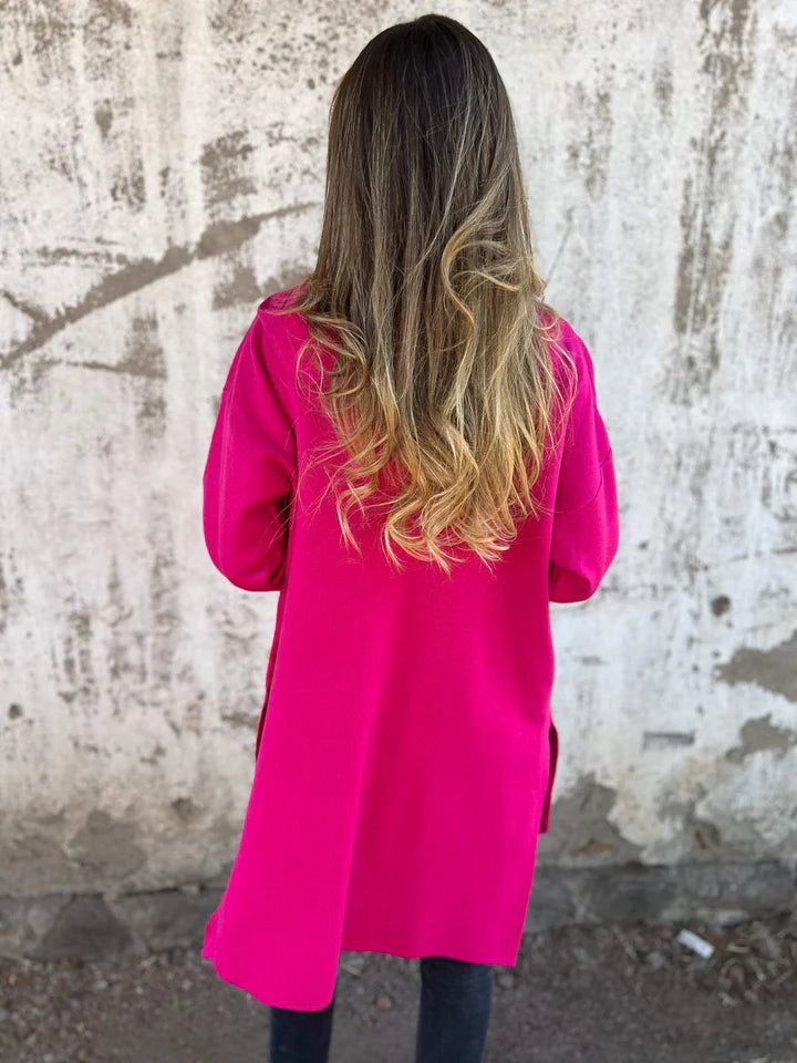 Sofia | Cardigan zippé à manches longues