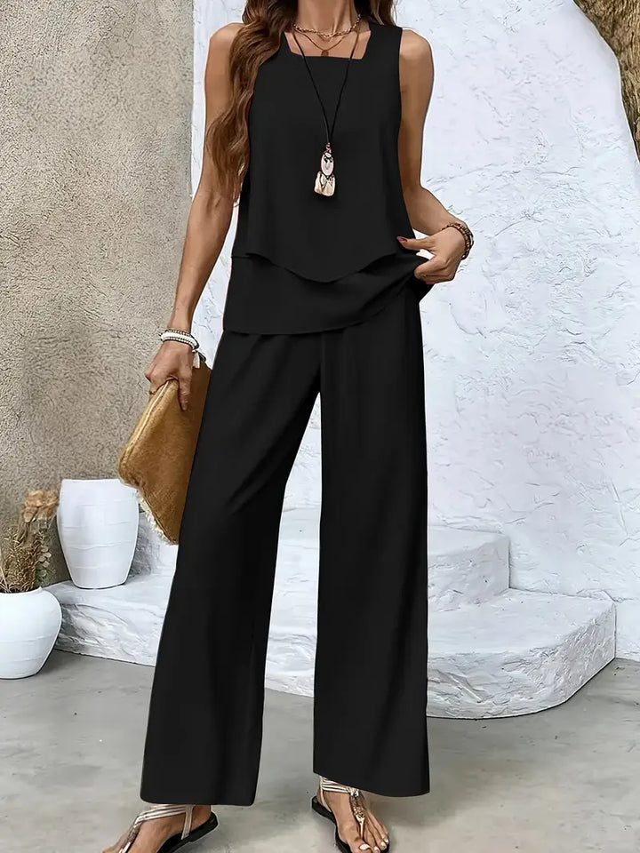 Zélie | Ensemble deux pièces fluide et élégant