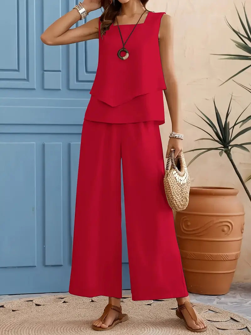 Zélie | Ensemble deux pièces fluide et élégant