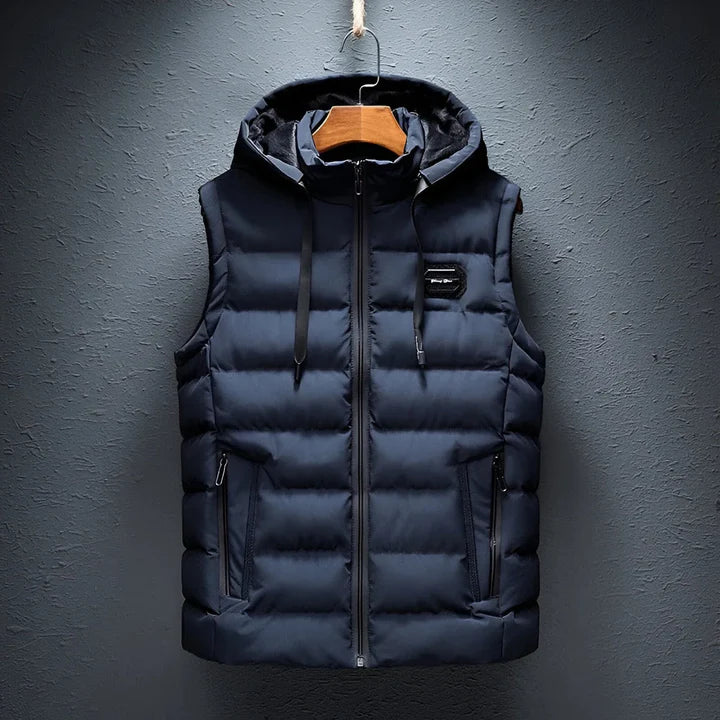 Bodywarmer à capuche pour Hommes