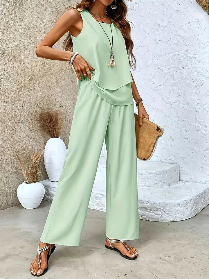 Zélie | Ensemble deux pièces fluide et élégant