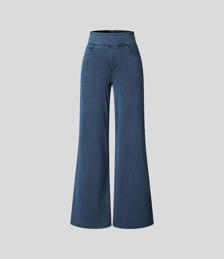 Evie | Pantalon confortable à taille haute et élastique