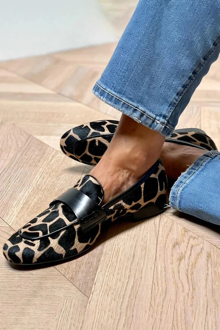 Nora™ — Mocassins à Imprimé Audacieux