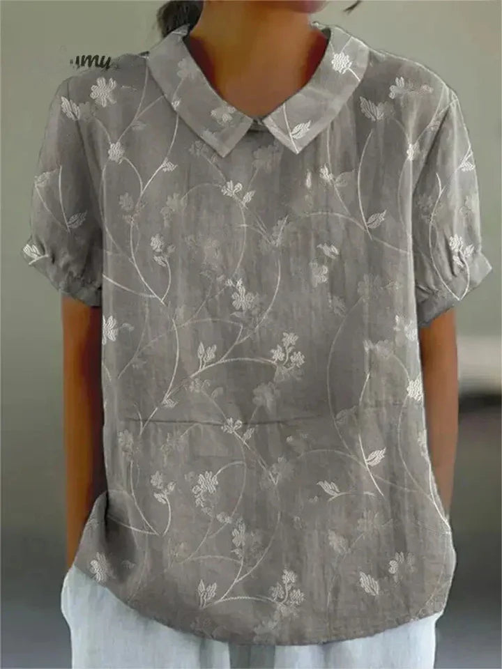 Karla™ | Blouse Florale Élégante