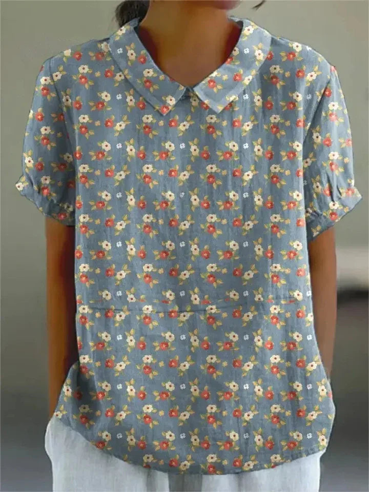 Karla™ | Blouse Florale Élégante