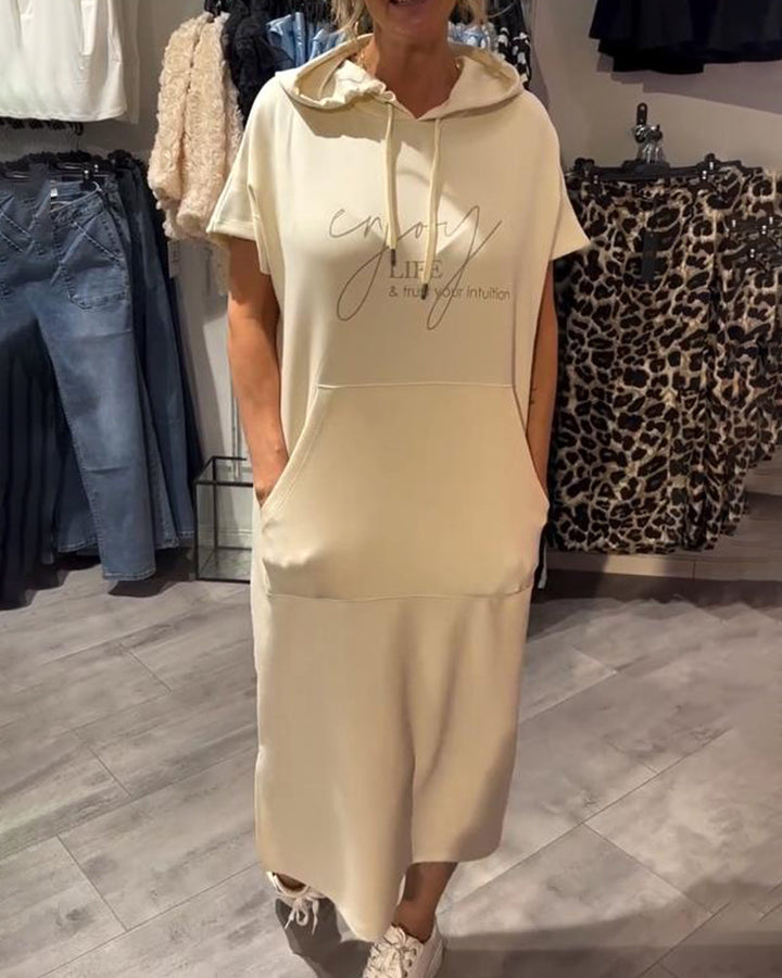 Sheeka™ – Robe à capuche décontractée pour femme