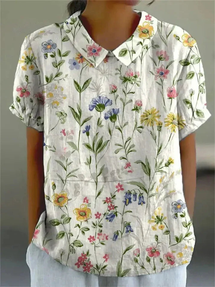 Karla™ | Blouse Florale Élégante