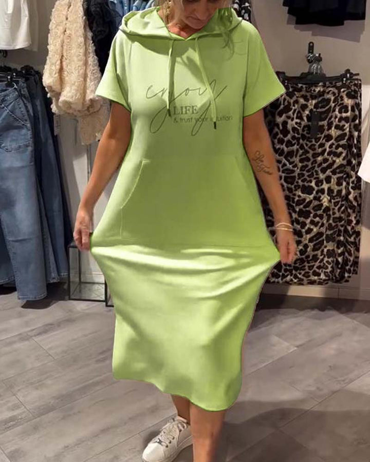Sheeka™ – Robe à capuche décontractée pour femme
