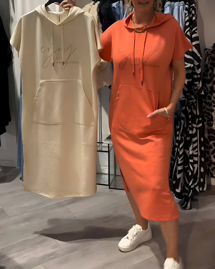 Sheeka™ – Robe à capuche décontractée pour femme