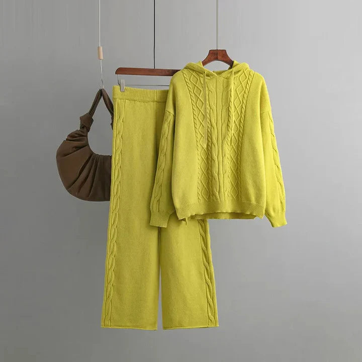 ROSALINDA | Ensemble super confortable en tricot surdimensionné