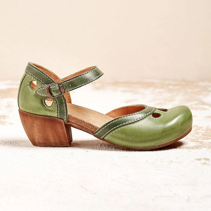 Celda - Sandales à Talons bas Confortables