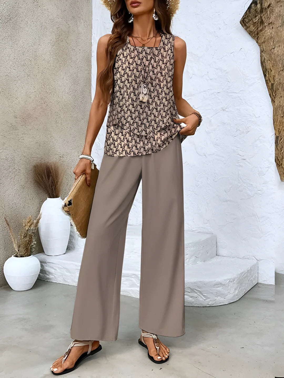 AVERIE | Ensemble Printanier Élégant