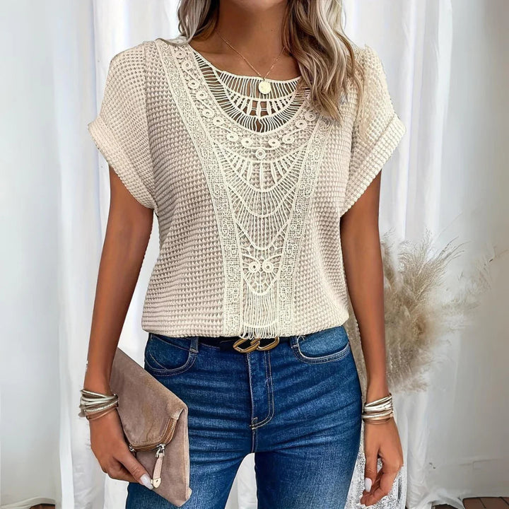 Valentine Paris | Sophie - Top en dentelle chic et élégant