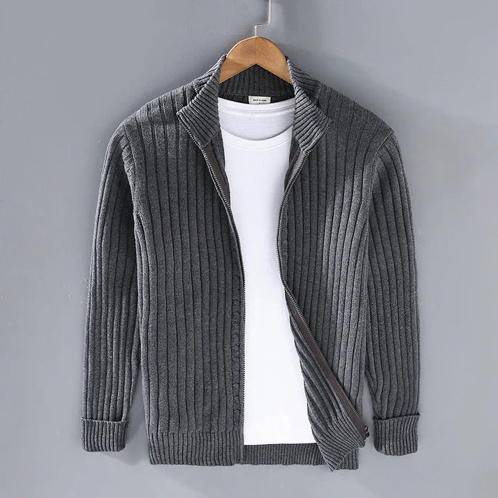Jacob™ | Pull En Maille Torsadée Pour Hommes Pour Un Style Élégant Et Distingué