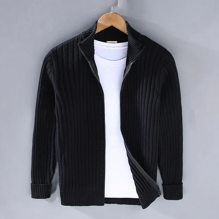 Jacob™ | Pull En Maille Torsadée Pour Hommes Pour Un Style Élégant Et Distingué