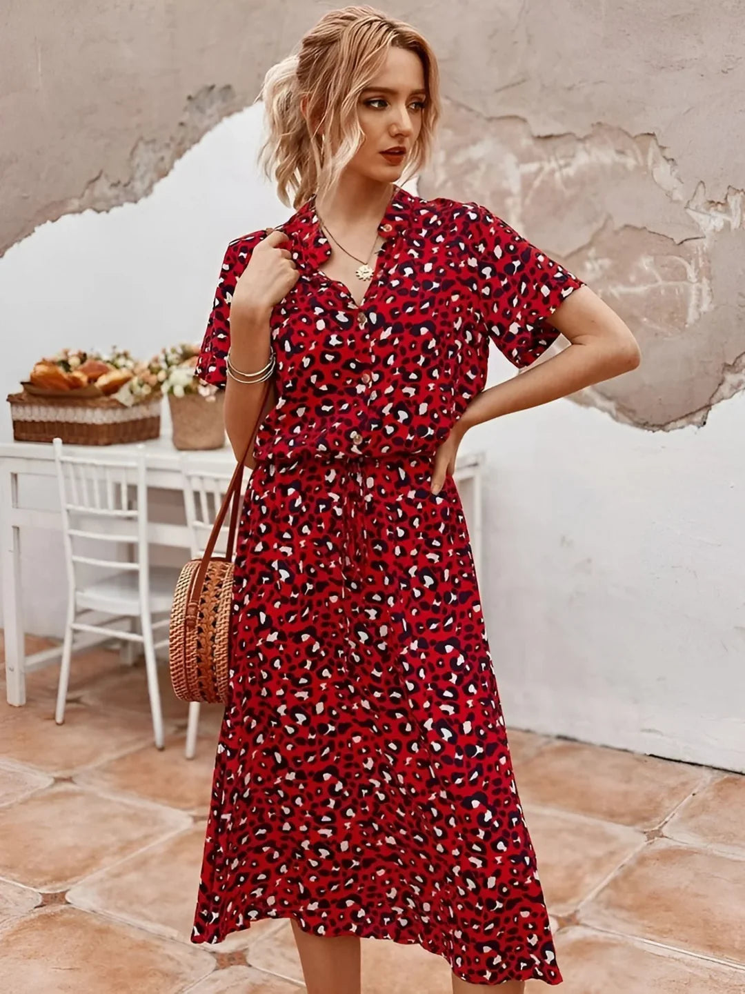 Benthe™ | Robe à col en V