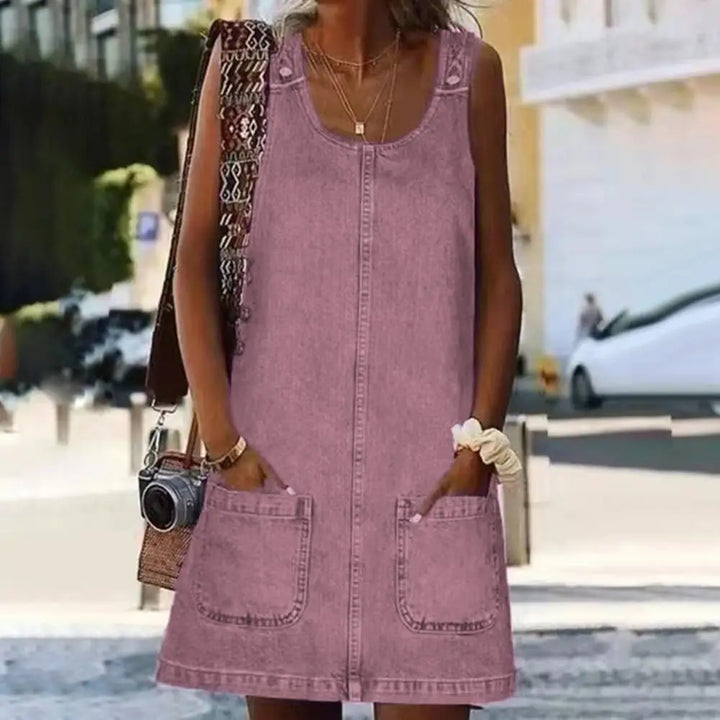 Céleste | Robe en denim élégante pour tous les jours