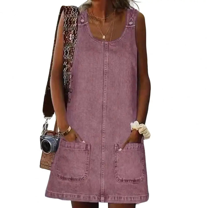 Céleste | Robe en denim élégante pour tous les jours