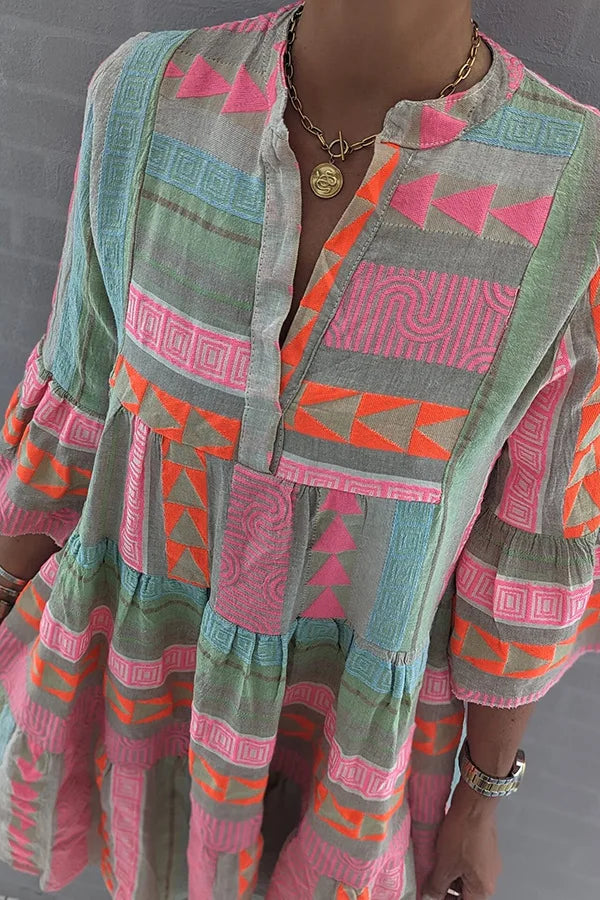 Lily | Robe de printemps avec couverture du ventre