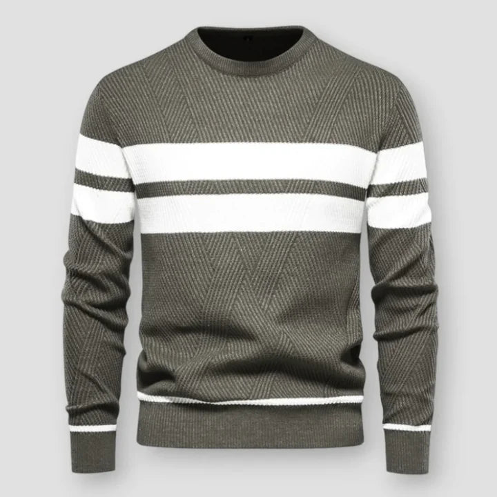 Alix | Pull En Maille Rayée