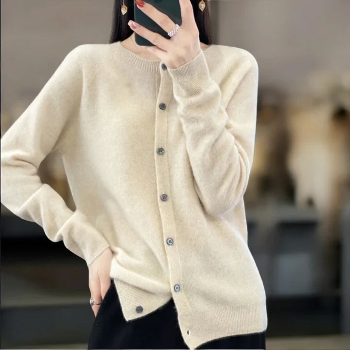 Annika - Cardigan doux, chaud et élégant