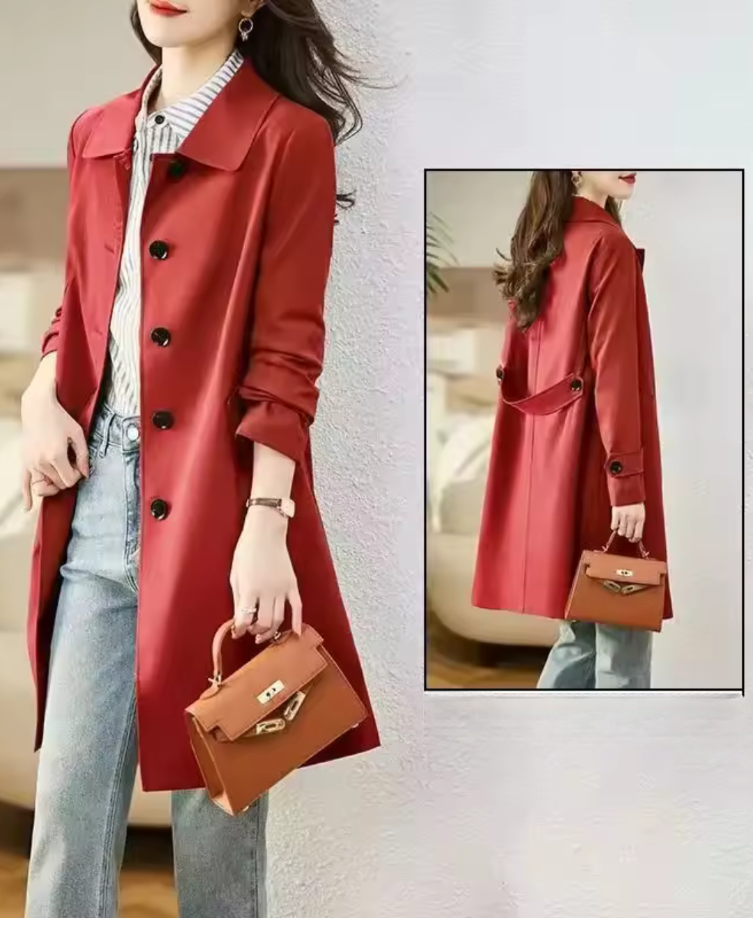 Paula – Manteau Mi-Long