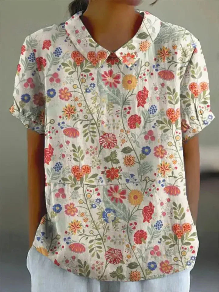 Karla™ | Blouse Florale Élégante