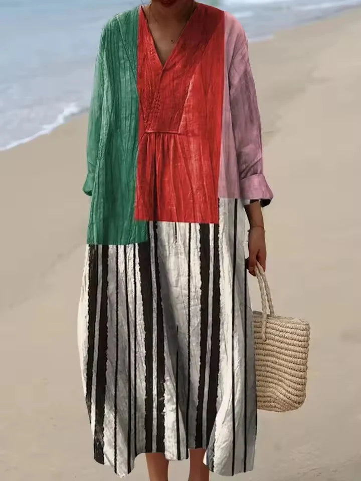 Emily – Robe Chemise Fleurie Élégante