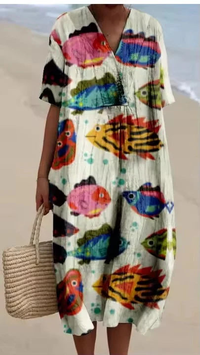 Chloé – Robe Boho décontractée été