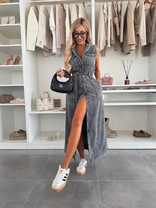 Ivy | Robe Longue en Jean