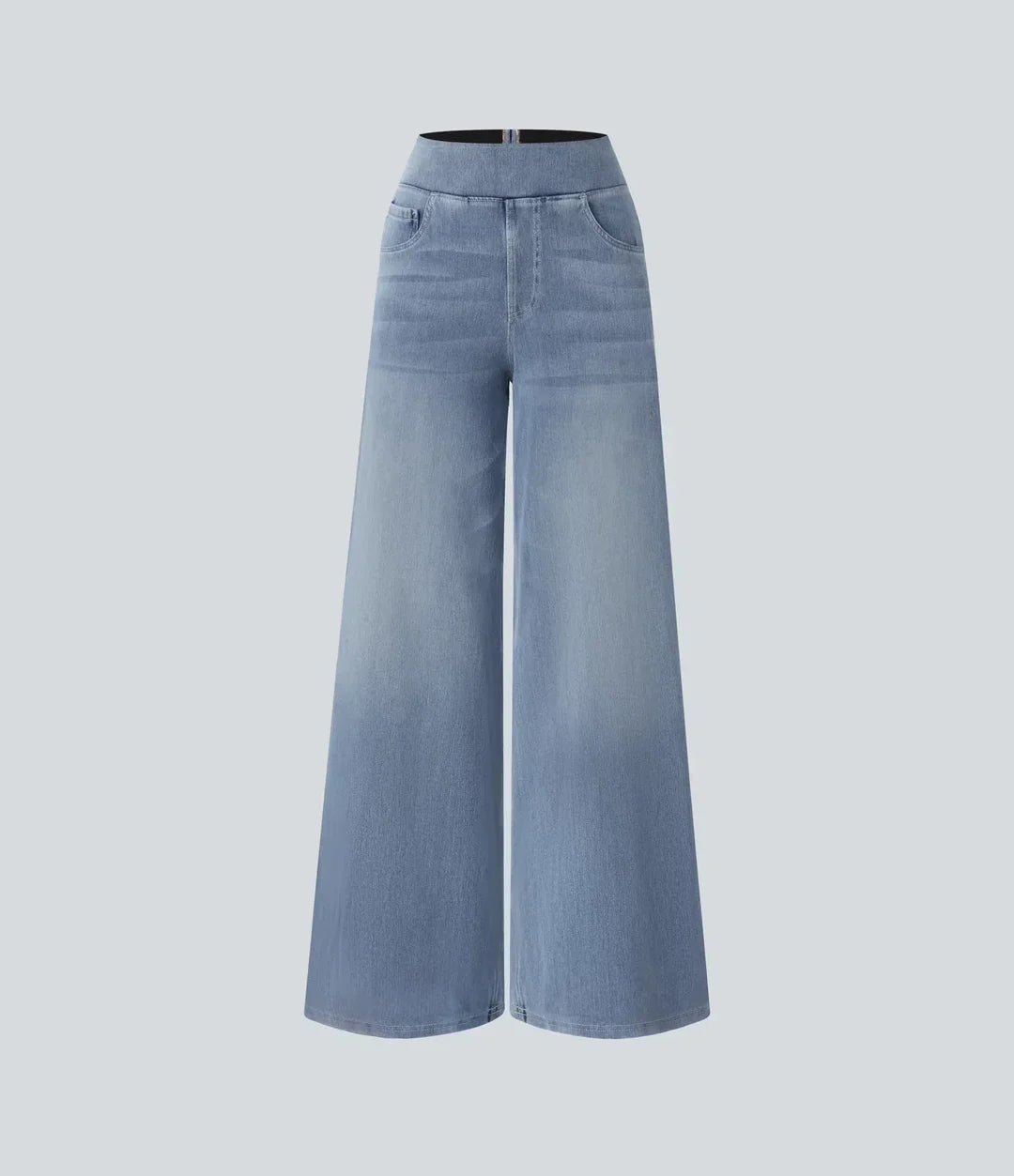 Evie | Pantalon confortable à taille haute et élastique