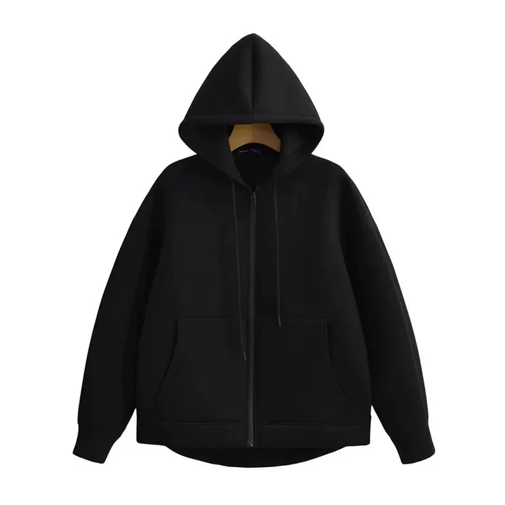 Cozyvibe | Sweat À Capuche Surdimensionné Unisexe Keyanketian Hiver Avec Double Poches
