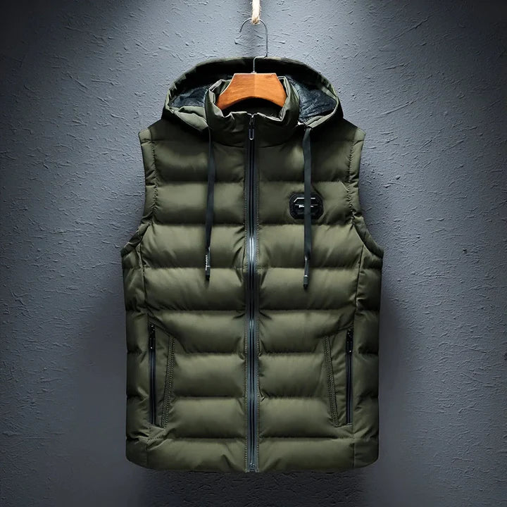 Bodywarmer à capuche pour Hommes