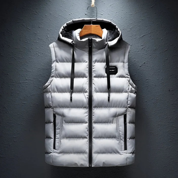 Bodywarmer à capuche pour Hommes